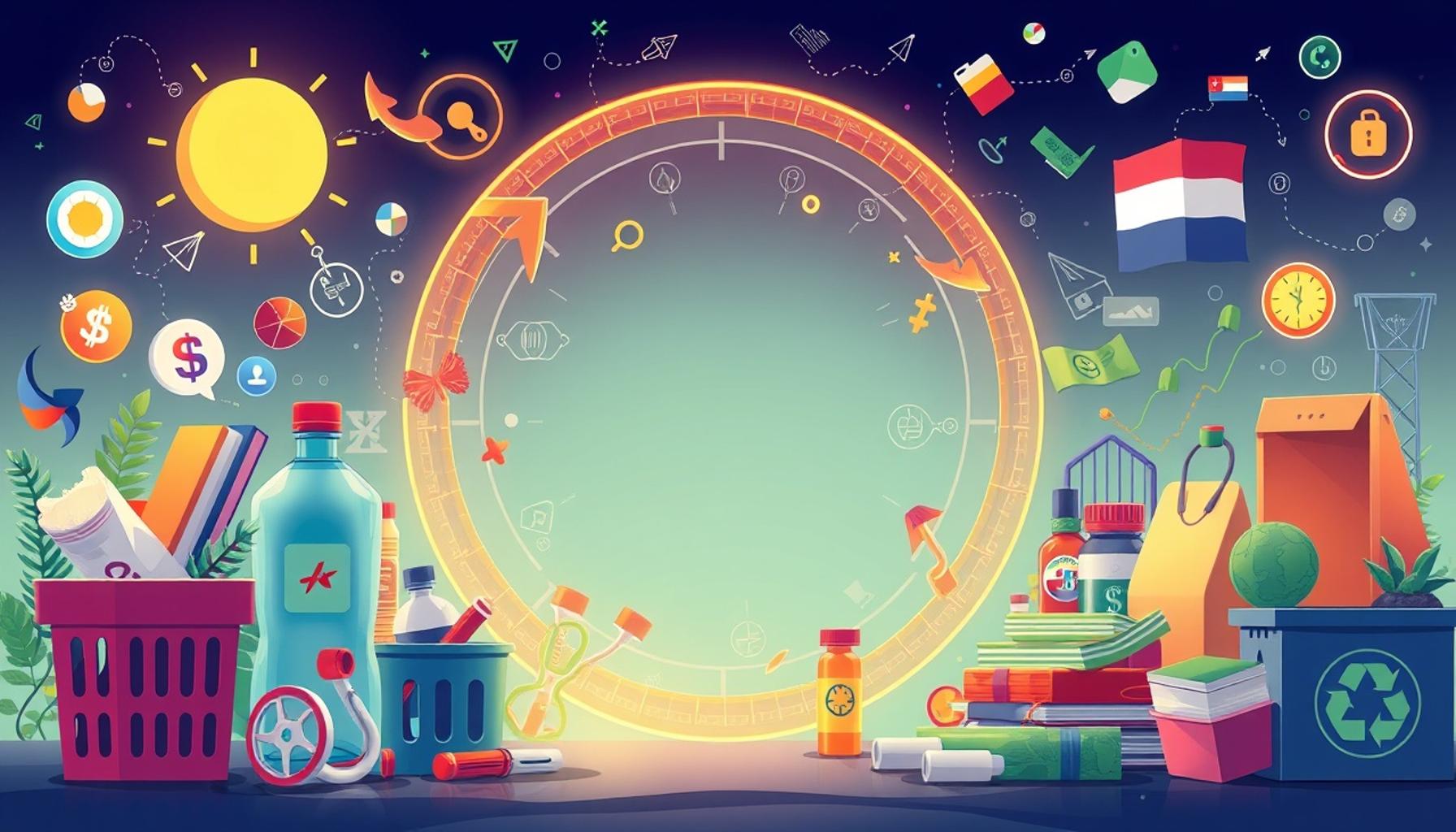 De digitale circulaire economie: hoe technologische platforms hergebruik en recycling in de Nederlandse samenleving bevorderen